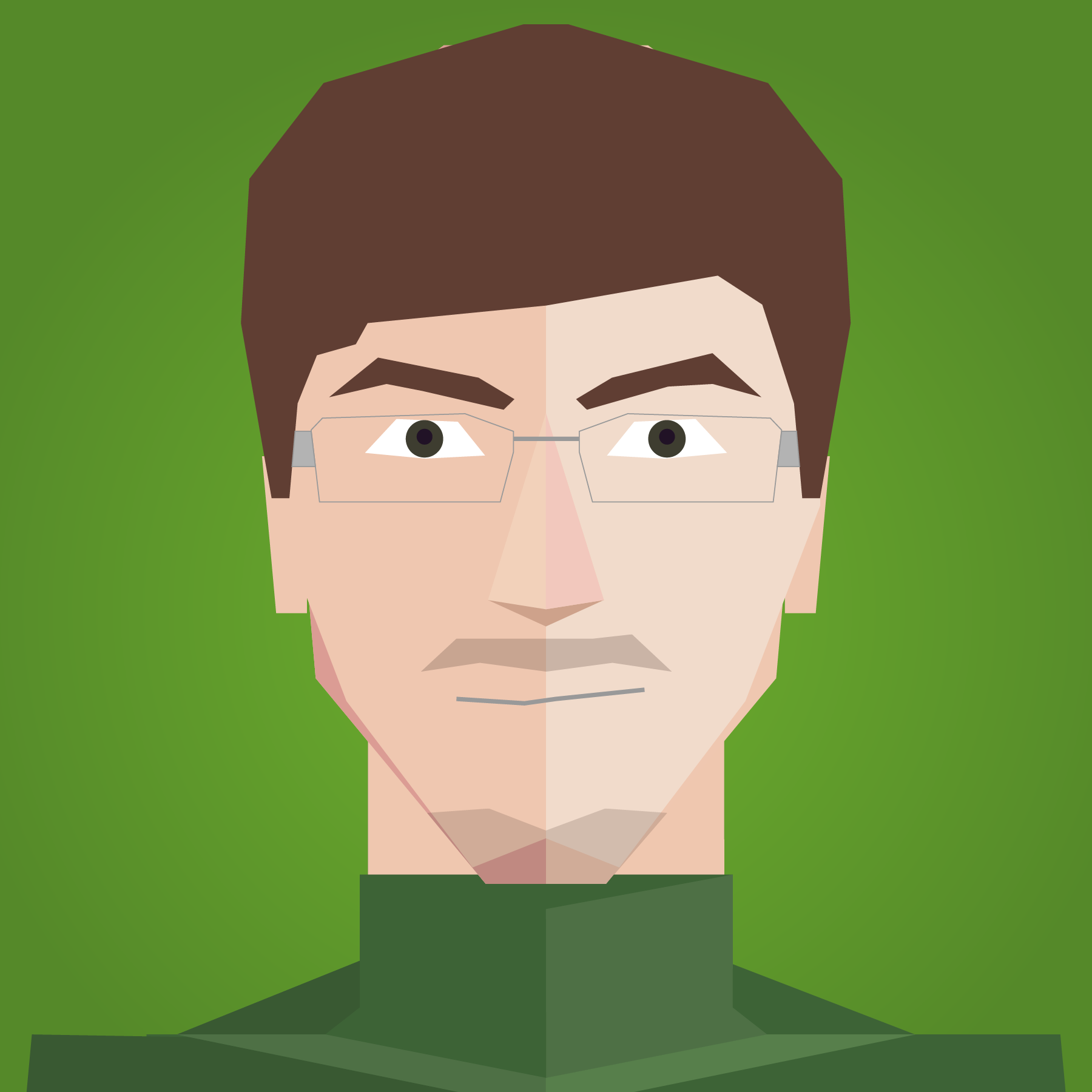 Illustrated portrait of Bastien Tanésie